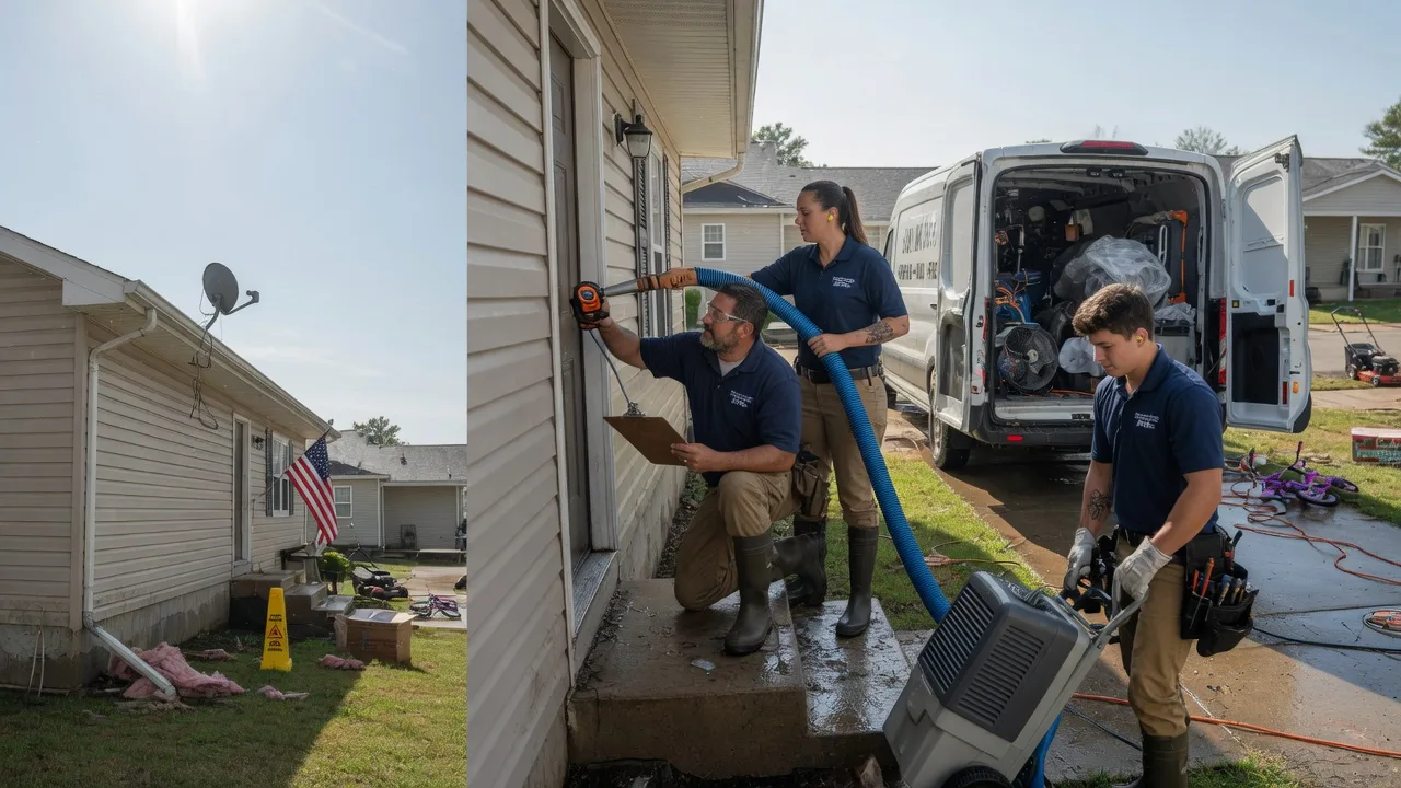 Ceiling Water Damage Restoration in Ada, OK near me